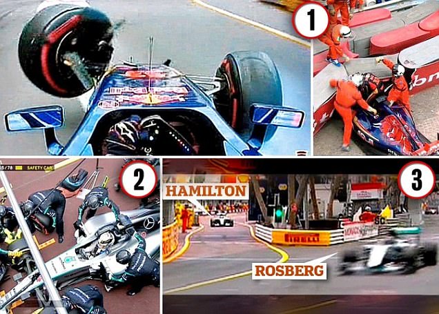 Hamilton Keok dari Rosberg di GP Monaco, Ini Foto Detail Kegagalannya